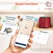 سرخ کن هوای گرم کوسوری آمریکا Cosori Heißluftfritteuse DualBlaze, CAF-P583S, VeSync-App (Appsteuerung) Weihnachtsrot