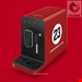  اسپرسو ساز اتوماتیک پورشه 917 اسمگ ایتالیا مدل سالزبورگ قرمز Porsche x SMEG BCC12917EU