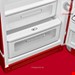  یخچال فریزر پورشه اسمگ ایتالیا مدل سالزبورگ قرمز Porsche x SMEG Kühlschrank 917 Salzburg FAB28RDP9176