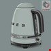  کتری برقی اسمگ ایتالیا طرح پورشه سبز سایه Porsche x SMEG KLF03PSGEU Elektrischer Wasserkocher