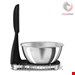  ترازو دیجیتال آشپزخانه اسمگ ایتالیا Smeg Küchenwaage Retro Design 50er Jahre Schwarz KSF01BLWW