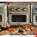  مایکروفر سرخ کن هوا جوجه گردان با نور داخلی آریته ایتالیا Ariete Vintage air fryer beige 4632