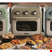  مایکروفر سرخ کن هوا جوجه گردان با نور داخلی آریته ایتالیا Ariete Vintage air fryer green