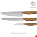  ست چاقو دسته چوبی گرند وود 3 عددی وی ام اف آلمان wmf Grand Wood Messer-Set, 3-teilig