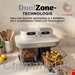  سرخ کن دو قلو شیشه ای بدون روغن نینجا آمریکا ظرفیت 7.6 لیتر Ninja CRISPi DD102EUIV2  سفید