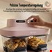  سرخ کن دو قلو شیشه ای بدون روغن نینجا آمریکا ظرفیت 7.6 لیتر Ninja CRISPi DD102EUPK1 صورتی