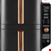  سرخ کن دو طبقه هوای گرم نینجا آمریکا Ninja Double Stack XL 2-Ebenen Heißluftfritteuse 9,5 L Schwarz/Kupfer SL400EUCP
