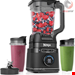  مخلوط کن اسموتی ساز نینجا آمریکا Ninja TB301 Detect Duo Power Blender Pro + Single Serve، فناوری BlendSense، مخلوط کن برای اسموتی ها، اسموتی ها و موارد دیگر، حداکثر توان 1800 وات، 280 