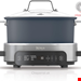  پلوپز آرام پز نینجا آمریکا Ninja Foodi PossibleCooker, 6 L Slow Cooker und Reiskocher, vielseitige 8-in-1-Funktionen, nachtblau, MC1101EU
