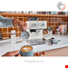  اسپرسو ساز نیمه اتوماتیک با آسیاب کیچن اید آمریکا KitchenAid Halbautomatische Espressomaschine mit Kaffeemühle - Porcelain White 5KES6551EPL