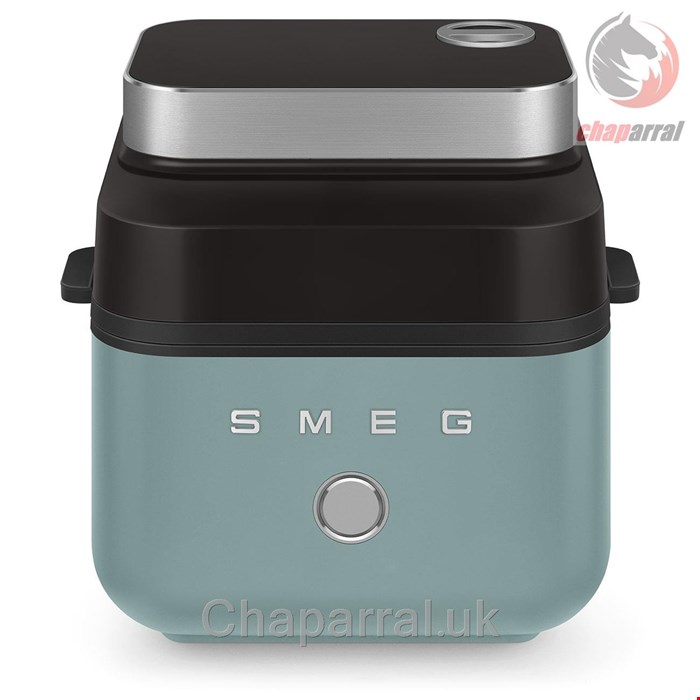 سرخ کن بدون روغن اسمگ ایتالیا مدل Smeg Air Fryer AFC01EGMEU رنگ سبز مات، ظرفیت 7 لیتر