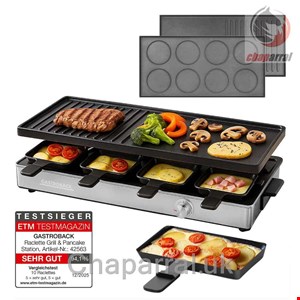 گریل راکلت پنکیک ساز گاستروبک آلمان Gastroback 42563 Raclette Grill Pancake Station