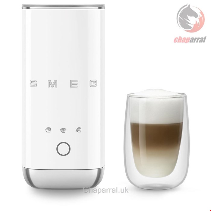 کف شیر ساز اسمگ ایتالیا سفید SMEG MFF02WHEU Milchaufschäumer Rot 50's Style