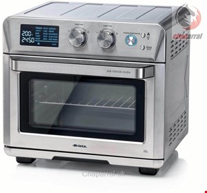مینی فر سرخ کن  گریل و جوجه گردان آریته ایتالیا Ariete Heißluftfritteuse 4629/1 1700 W, Mini-Backofen, Grill und Rotisserie in Einem, 25 L