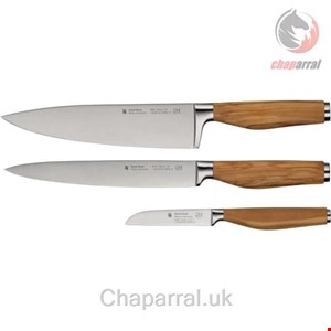 ست چاقو دسته چوبی گرند وود 3 عددی وی ام اف آلمان wmf Grand Wood Messer-Set, 3-teilig