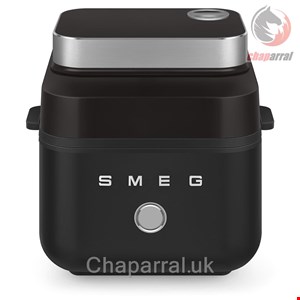 سرخ کن بدون روغن اسمگ ایتالیا مدل Smeg Air Fryer AFC01BLMEU رنگ مشکی مات، ظرفیت 7 لیتر