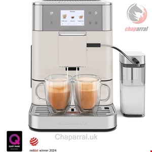 اسپرسو ساز تمام اتوماتیک کیچن اید آمریکا KitchenAid Espresso Collection (KF7) Kaffeevollautomat 5KES8557EPL PORZELLAN WEISS