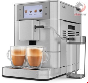 اسپرسو ساز تمام اتوماتیک کیچن اید آمریکا KitchenAid Espresso Collection (KF8) Kaffeevollautomat 5KES8558ESX Gebürstetes Metall