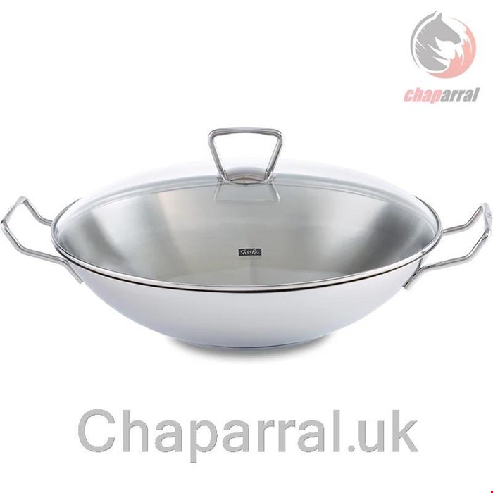 ماهیتابه ووک درب دار فیسلر آلمان Fissler Kunming Wok 36 cm