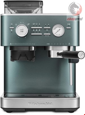 اسپرسو ساز نیمه اتوماتیک با آسیاب کیچن اید آمریکا KitchenAid Halbautomatische Espressomaschine mit Kaffeemühle - Juniper 5KES6551EJP