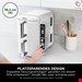  سرخ کن دو طبقه هوای گرم نینجا آمریکا Ninja Heißluftfritteuse SL400EUWH Doppel XL Doppel-Heißluftfritteuse