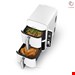  سرخ کن دو طبقه هوای گرم نینجا آمریکا Ninja Heißluftfritteuse SL400EUWH Doppel XL Doppel-Heißluftfritteuse