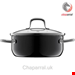  قابلمه 20 سانت وی ام اف آلمان WMF FUSIONTEC ESSENTIAL BRATENTOPF MIT DECKEL, 20 CM, BLACK