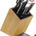  ست چاقو آشپزخانه 6 پارچه ضد زنگ وی ام اف آلمان WMF Grand Class Messerset mit FlexTec Messerblock 6-teilig bambus