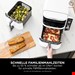  سرخ کن دو طبقه هوای گرم نینجا آمریکا Ninja Heißluftfritteuse SL400EUWH Doppel XL Doppel-Heißluftfritteuse