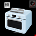 مایکروفر ترکیبی هوا و بخار اسمگ ایتالیا Smeg Countertop combi steam oven COF01CREU