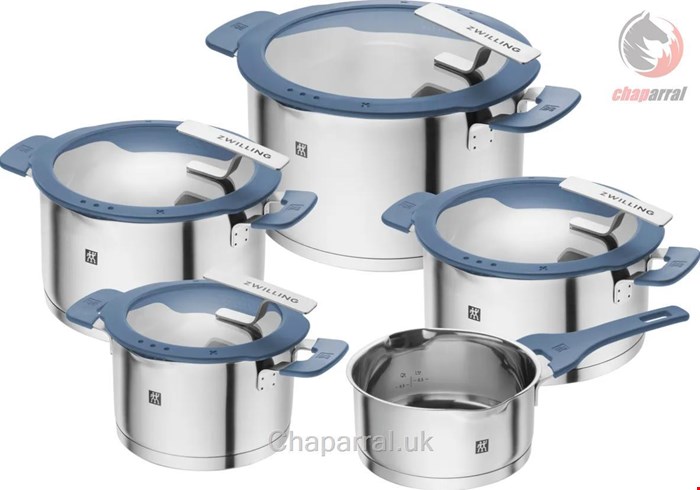 سرویس قابلمه 5 پارچه زولینگ آلمان ZWILLING Simplify Kochtopfset 5-teilig blau