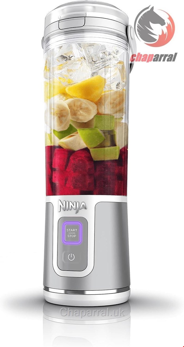 اسموتی ساز شارژی کوچک ورزشی نینجا آمریکا Ninja BC151WH Blast tragbarer Mixer kabellos 530 ml Gefäß