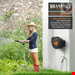  قرقره شیلنگ جمع کن دیواری و شیلنگ 30 متری برندسون Brandson Wandschlauchbox, Comfort Gartenschlauch Box - Schlauchaufroller Wandbox - 30 m Schlauch