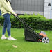  چمن زن شارژی باطری شارژر دار یاردفورس Yard Force Akku-Spindelmäher LM C38 20 V