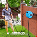  قرقره شیلنگ جمع کن دیواری و شیلنگ 20 متری آربوس Arebos Automatischer Gartenschlauchaufroller 20m blau