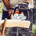  اره زنجیری شارژی چوب بر باتری شارژر دار اشتیل آلمان Stihl MSA 120 C-BQ C-B (1x Akku AK 20  Ladegerät AL 101)