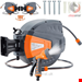  قرقره شیلنگ جمع کن دیواری و شیلنگ 20 متری آربوس Arebos Automatischer Gartenschlauchaufroller 20m orange