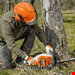  اره زنجیری شارژی چوب بر 35 سانتیمتری بدون باتری شارژر اشتیل آلمان Stihl MSA 220 C-B 35cm ohne Akku und Ladegerät
