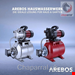  پمپ آب شیرین اتوماتیک خانگی آربوس Arebos Hauswasserwerk 1000 Watt/ 1200 Watt, Fördermenge 3500 - 3800 l/h