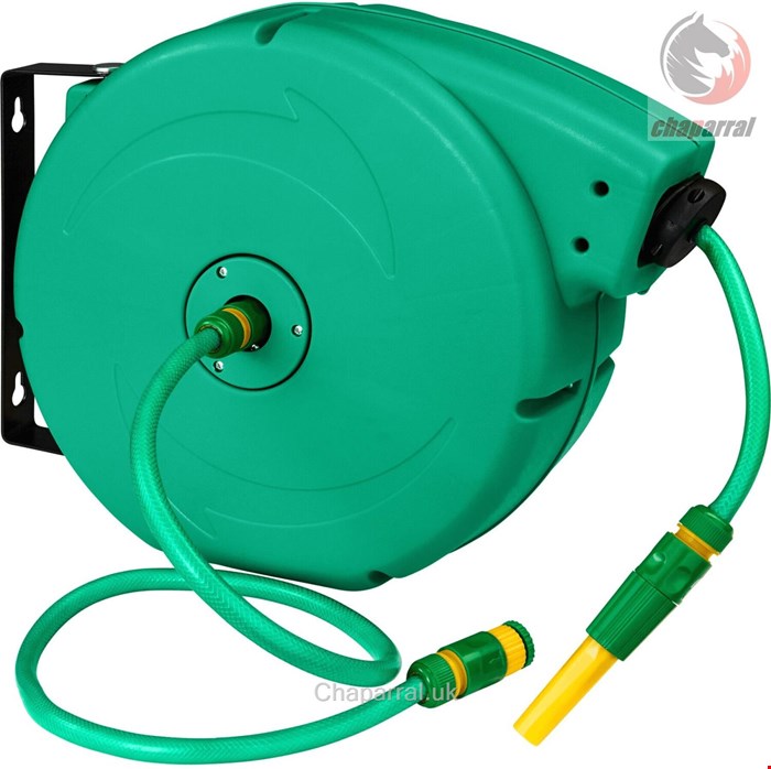 قرقره شیلنگ جمع کن دیواری و شیلنگ 20 متری تک تیک TecTake Schlauchaufroller 10m (402761)