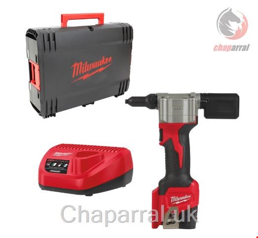 دستگاه میخ پرچ کن شارژی میلواکی آمریکا Milwaukee M12BPRT M12BPRT-201X-1