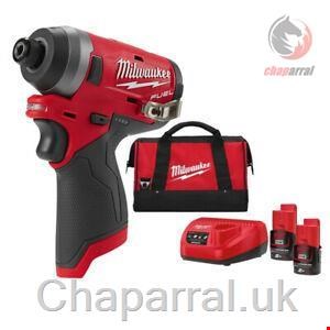 دریل پیچ گوشتی چکشی شارژی میلواکی آمریکا Milwaukee M12 FID FID-202X