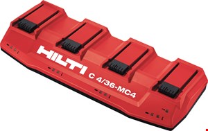 شارژر باطری هیلتی لیختن اشتاین HILTI MEHRFACH-LADEGERÄT C4/36-MC4