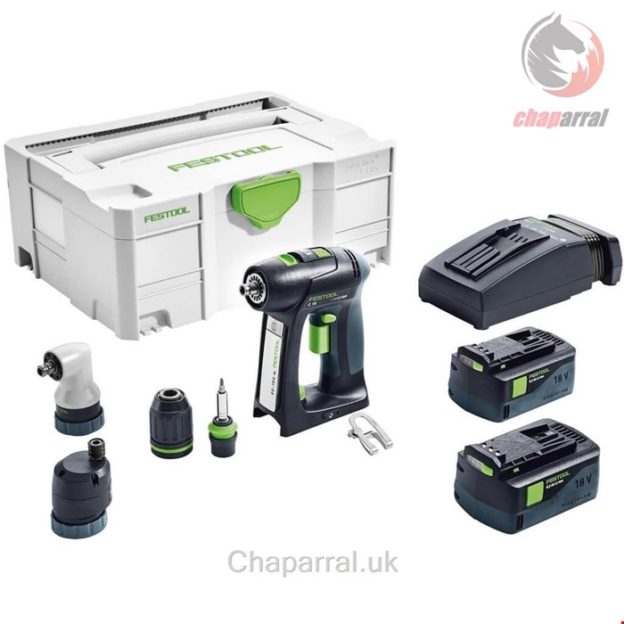 پیچ گوشتی شارژی فستول آلمان Festool C18 Li 5-2-Set- 575672