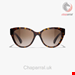  عینک آفتابی زنانه شنل فرانسه CHANEL SCHMETTERLINGSFÖRMIGE SONNENBRILLE 5477 C714/S5
