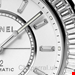  ساعت مچی زنانه مردانه سرامیکی الماس نشان شنل فرانسه CHANEL J12 BAGUETTE DIAMANTLÜNETTE UHR KALIBER 12.1, 38 MM H7431