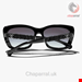  عینک آفتابی زنانه شنل فرانسه CHANEL SCHMETTERLINGSFÖRMIGE SONNENBRILLE 5476Q C501/S6