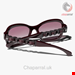  عینک آفتابی زنانه شنل فرانسه CHANEL RECHTECKIGE SONNENBRILLE 5465Q 1461/S1