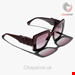  عینک آفتابی زنانه شنل فرانسه CHANEL QUADRATISCHE SONNENBRILLE 5474Q 1461/S1