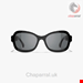  عینک آفتابی زنانه شنل فرانسه CHANEL RECHTECKIGE SONNENBRILLE 5465Q C888/T8